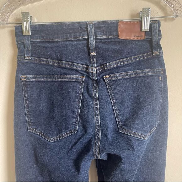 Madewell Curvy High-Rise Skinny Jeans Dark Wash Size 26 - Picture 11 of 14